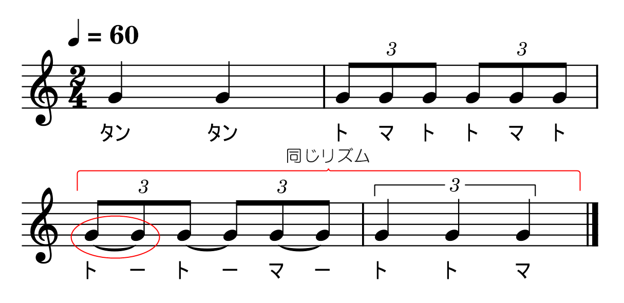 【もう怖くない】3連符・2拍3連のリズムの取り方|分かりやすく解説|えすたの合唱ノート