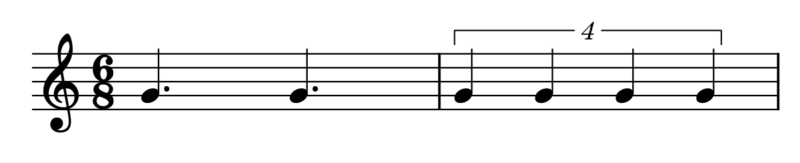 楽譜の読み方 付点音符の意味 長さの計算方法とリズムの取り方 えすたの合唱ノート