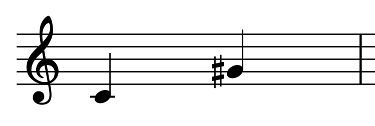 音のへだたり 音楽の音程を具体例で解説 センスを磨く練習法が分かる えすたの合唱ノート